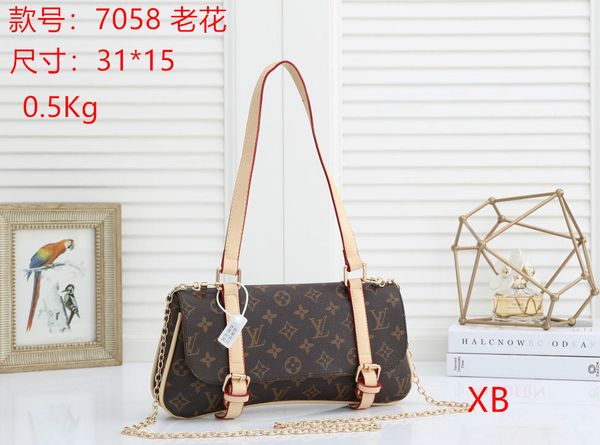 

2020 pu leather bag women wallet brand designer shoulder bags handbags man mini purse clutch holder louis wallet 7058