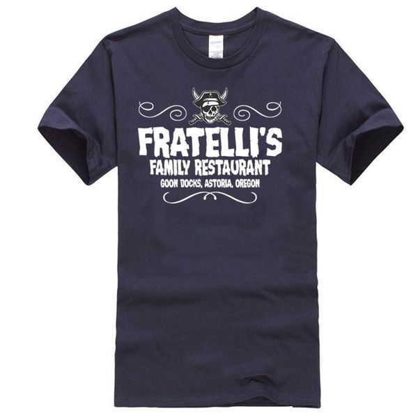 

fratelli's family restaurant inspired by the goonies printed t-shirt
