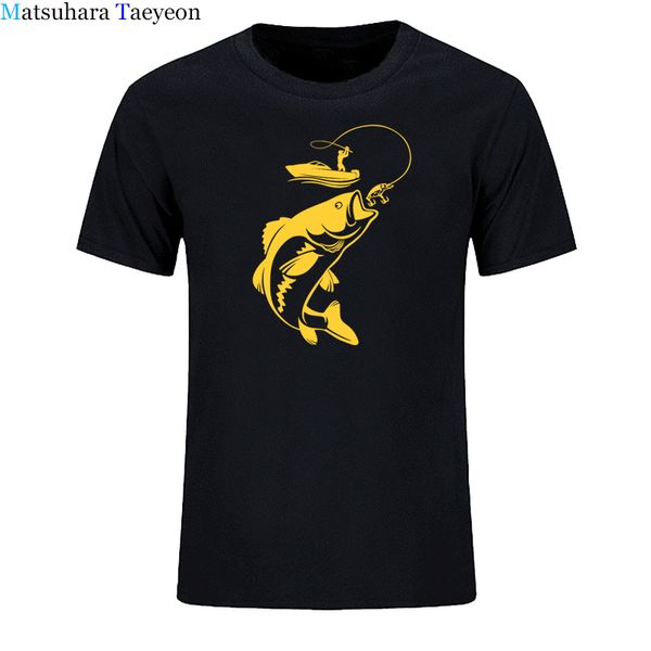 

t shirt men fishing fisherman hobby fish boat casual o-neck male tshirt short sleeve funny t shirts 2020 summer tee shirt
