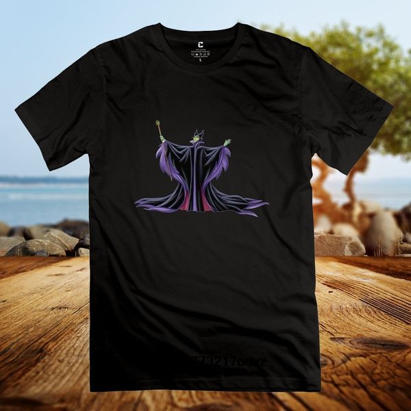 

men t shirt maleficent summer fashion graphic t-shirt novelty tshirt women