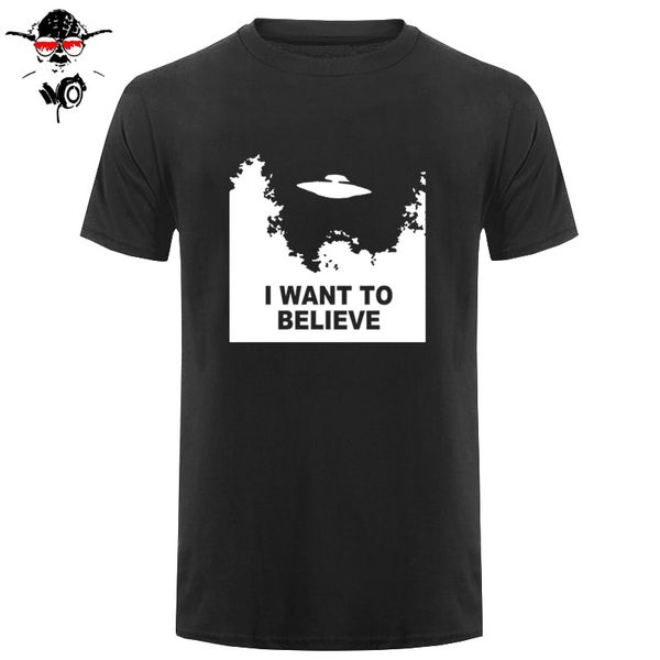 

funny graphic funny i want to believe aliens x file funny cotton t shirt for men