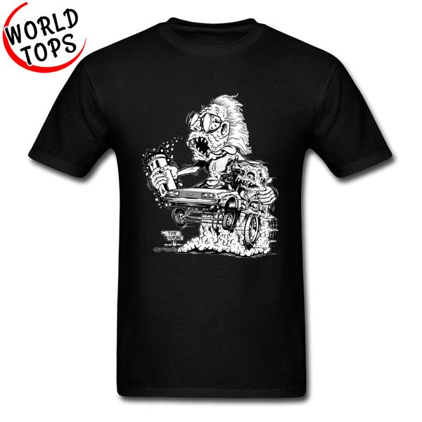 

crazy geek death car skull printed t shirt summer/fall round collar cotton t shirt for men tshirts fashionable shirt