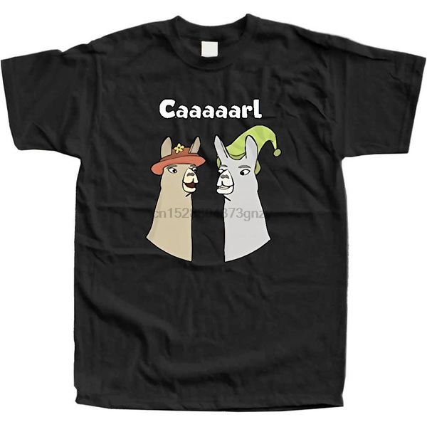 

new fashion mens short sleeve tshirt cotton t shirts llamas with hats caaaarl