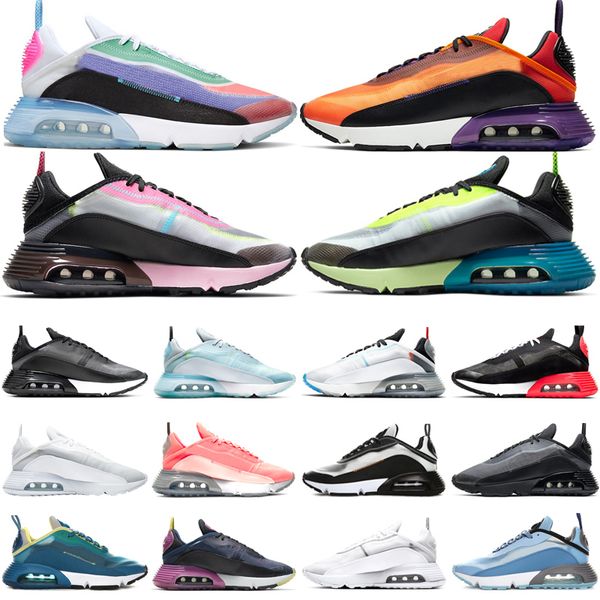 

new be true 2090 mens women running shoes trainers chaussures magma orange pure platinum pink foam triple white men sneakers sports shoes