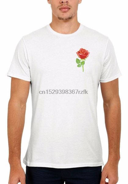 

rose flower pocket romance men women vest tank t shirt 1987