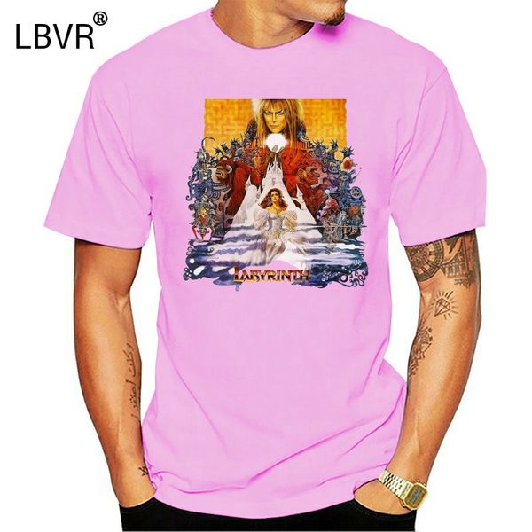 

labyrinth t shirt cult film movie 1980';s fantasy retro vintage david bowie full-figured tee shirt