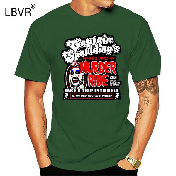 

captain spaulding murder ride - custom men t-shirt tee