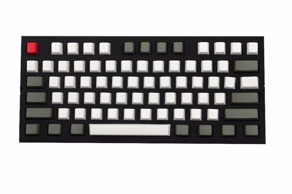 

red beige gray mixed cherry profile 118 ymdk blank pbt keycap for cherry mx switches mechanical keyboard g80-3000 g80-3800 etc