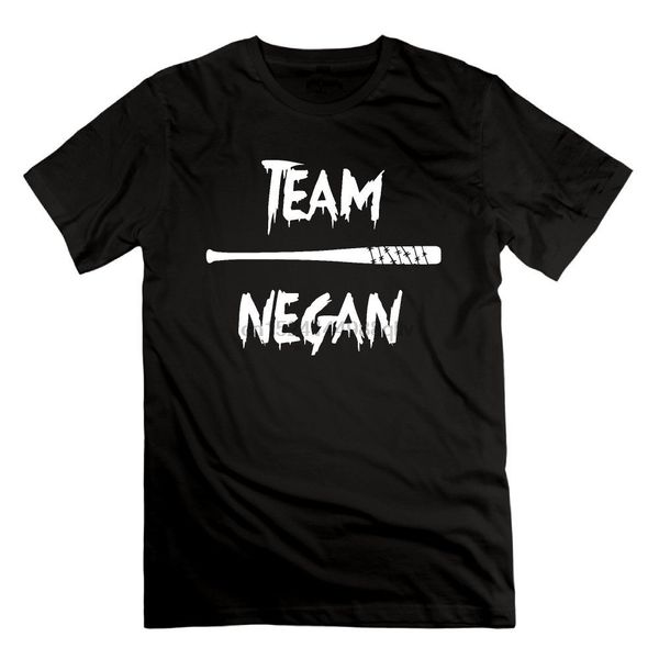 

men team negan fashion the walking dead tshirt cotton short sleeve