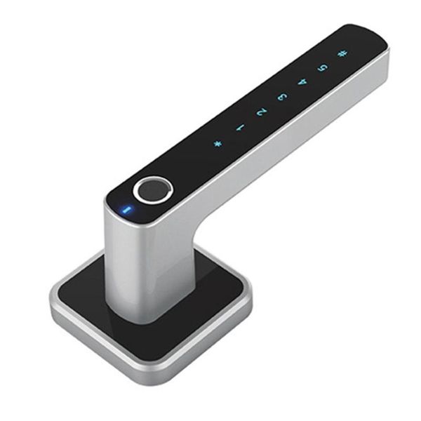 

e31 цифровой интеллектуальный биометрический замок keyless смарт дверной замок fingerprint + пароль разблокировка 2 пути