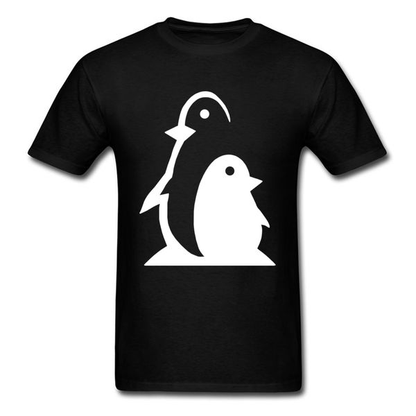 

cute graphic tees for men onepolar white penguin t-shirts new design pure cotton t-shirts family short sleeve tee