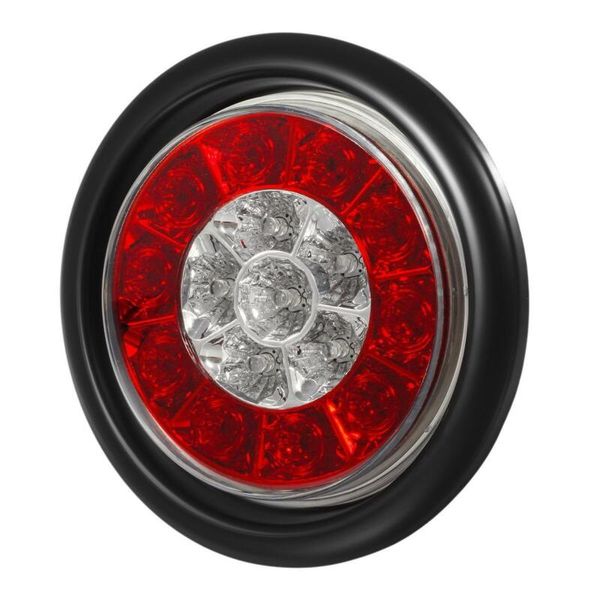 

4-inch turn signal light car auto combo sbackup mount 16 leds round