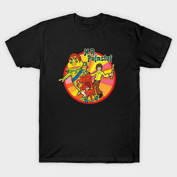 

hr pufnstuf black tees tshirt clothing tee shirt style round