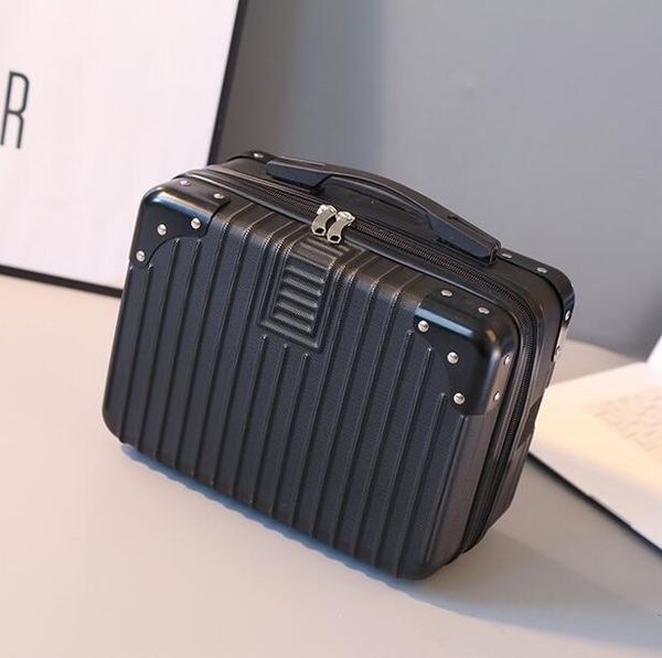 

new style suitcase women small makeup bag light portable travel bag mini lady cosmetic handbags