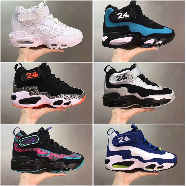 

griffey 1 baseball shoes for men 24 metallic silver midnight navy black white blue mens outdoor athletic trainers basketball shoes