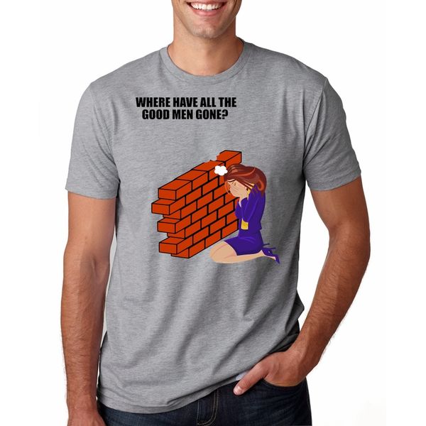 

t shirt men funny tshirt where have all the good men gone mgtow graphic t-shirt