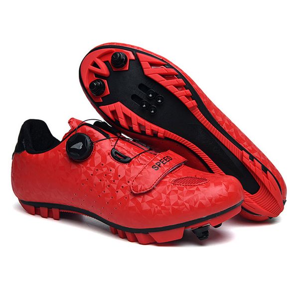 

2020 mtb cycling shoes men breathable outdoor road bike shoes women racing bicycle ankle boots self-locking sneakers big size, Black
