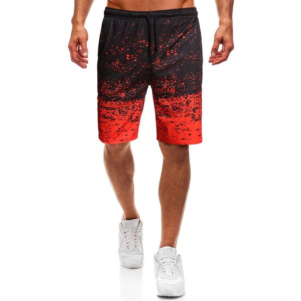 

men's summer shorts digital printing men casual shorts fashion men's beach 2020 new basketball, White;black