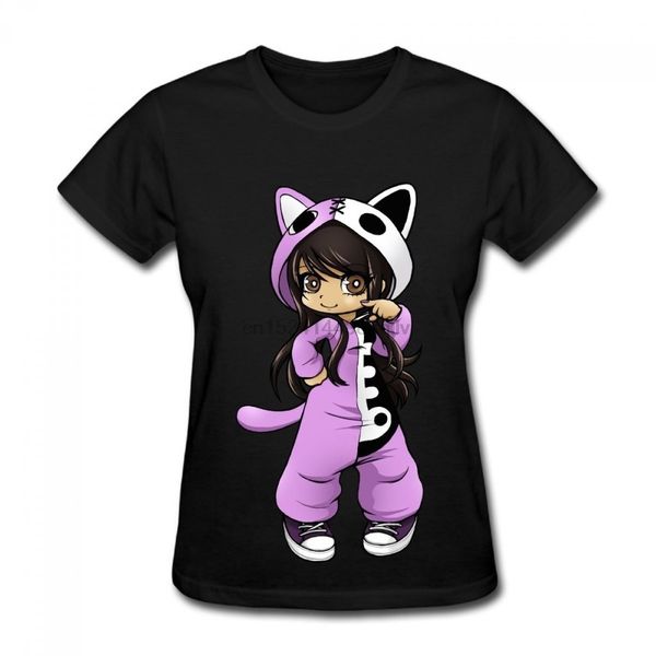

txxk aphmau gaming женщины шея футболка