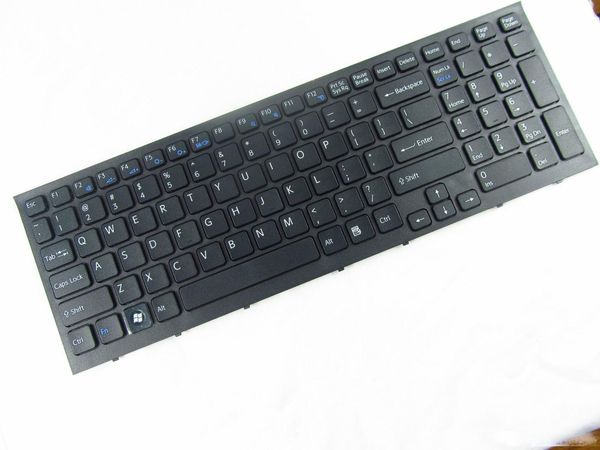 

genuine replacement for sony 148792821 1-487-928-21 us keyboard black
