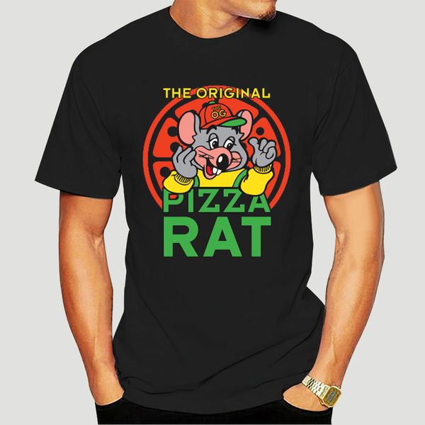 

tshirt the original pizza rat chuck e cheese t shirt(1) printed t-shirt tees 0403d