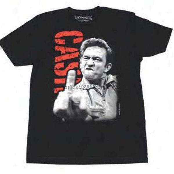 

johnny cash the finger t shirt