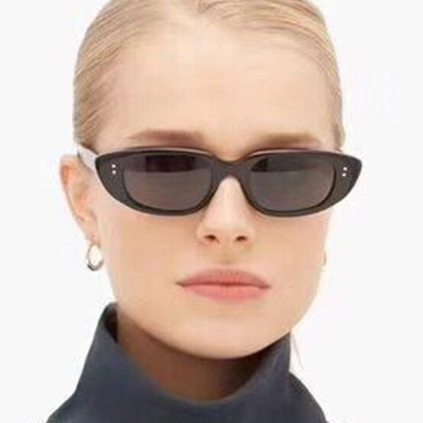 

new vintage black cat eye sunglasses women fashion brand designer mirror small frame cateye sun glasses for female shades uv400, White;black