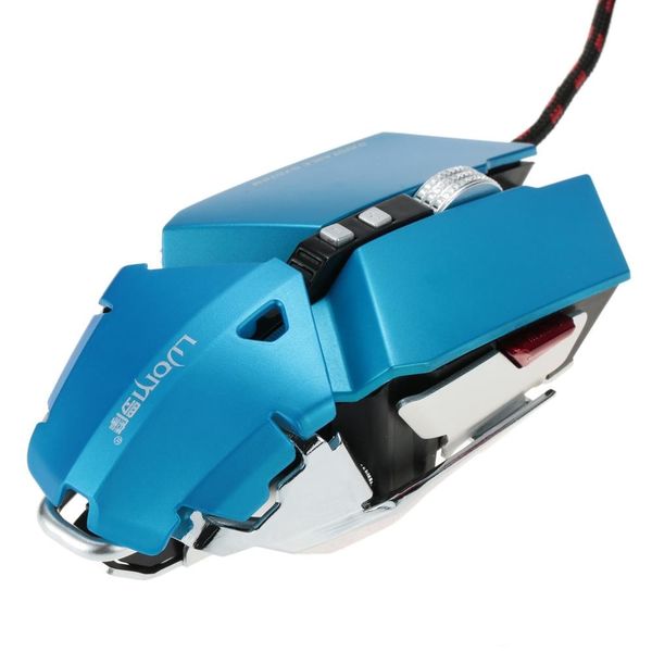 

g50 gaming mouse optical mause 4000dpi/cpi 10d buttons mouse gamer professional programmable rgb breathing led wired mouse