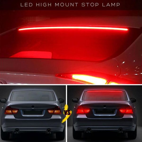 

90cm auto high mount brake slights car accessories car styling high brake lamp warning turn signal led strips gadgets
