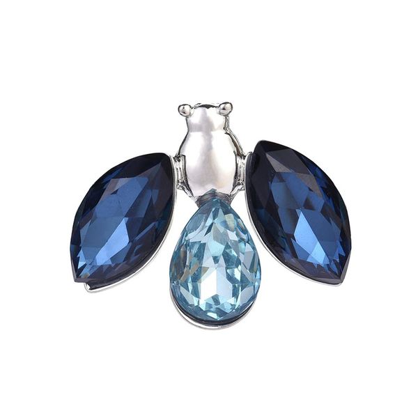 

brooch of crystal bee brooches for women men clothes jeans cap bag pins shining jewelry kids brooch pin accessories gift, Gray