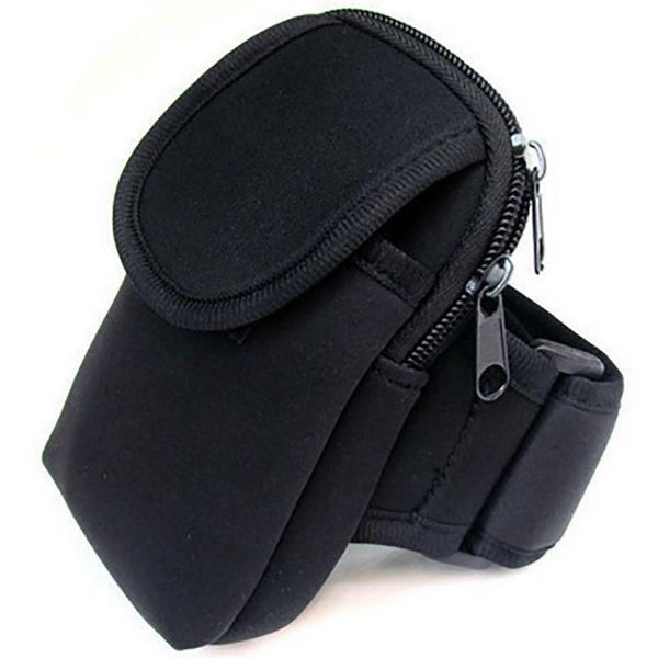 

sport armband case zippered fitness running arm band bag pouch jogging workout cover for phone x 8plus 7plus 8 7 6 6s