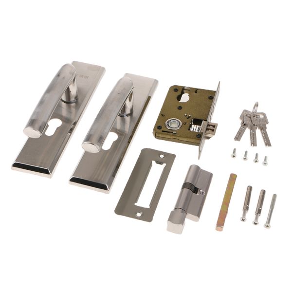 

stainless steel privacy handle bathroom lock lever set