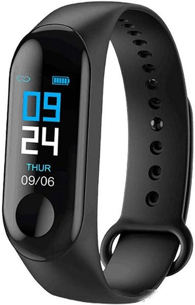 

smart watch bluetooth heart rate monitor m3 smart band watch bracelet fitness activity tracker blood pressure heart rate sport wristband