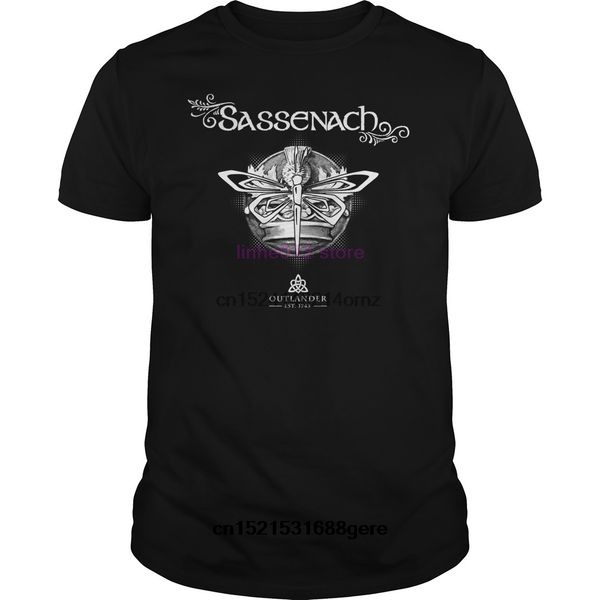 

funny t shirt sassenach dragonfly outlander tshirt men tee