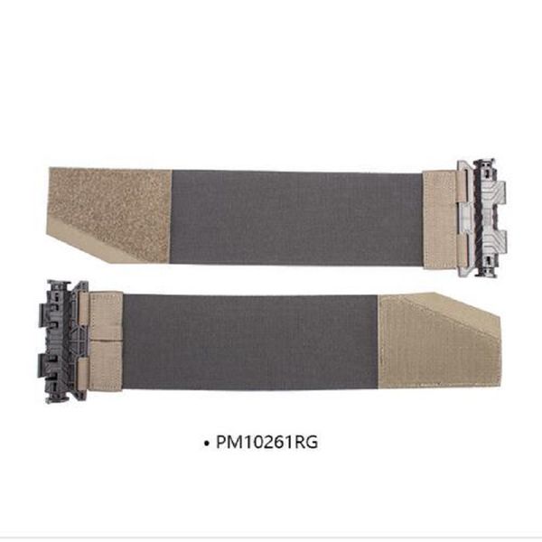 

back support for tactical mpcs vest elastic quick dismantling belt, Black;blue