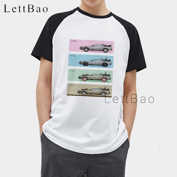 

back to the future car cartoon funny t shirt men gothic stephen king horror short sleeve custom streetwear men tshirt o-neck