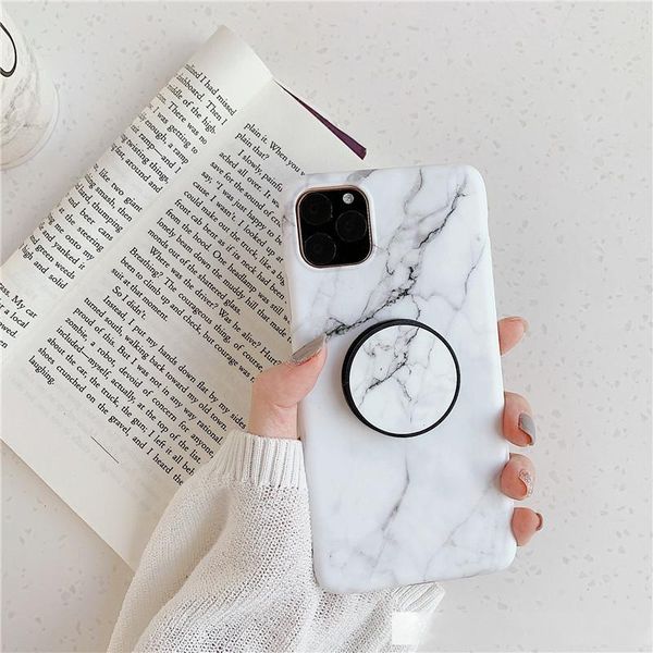 

fashion marble stone phone case for iphone 11 pro xs max xr x 8 7 6s plus soft tpu phone cases with bracket