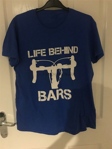 

life behind bars t shirt. size medium humorous tee shirt for men women