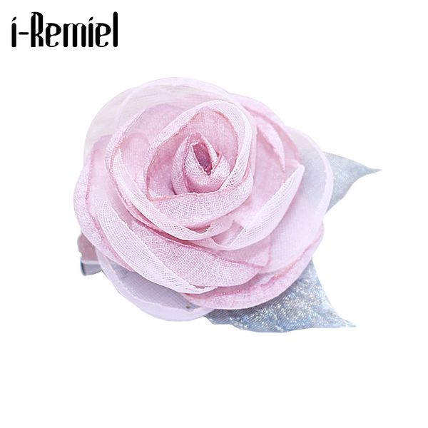 

pins, brooches i-remiel cloth art lapel decoration badge scarf brooch shawl fabric flower pin collar shirt coat's pins suit woman handm, Gray