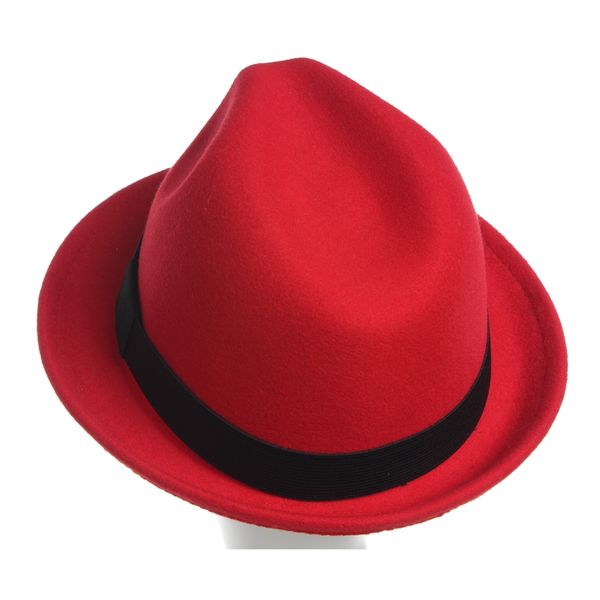 

fedoras for man jazz hat for man autumn winter knitted belt pure color fedoras outdoor cold proof hats de met de hoed, Blue;gray