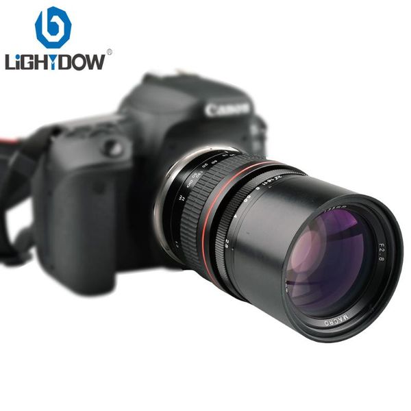 

lighdow 135mm f2.8 telep prime lens for canon 6d 6dii 7dii 77d 760d 800d 70d 80d 5div 5diii nikon d3400 d5300 d760d cameras