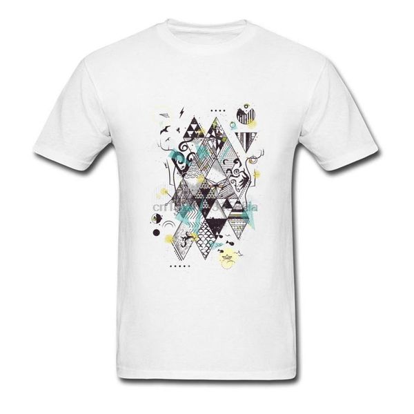 

геометрическая природа tshirt человек geek tshirt падение чистого хлопка вокруг шеи топы тройники с коротким рукавом slim fit толстовки печа