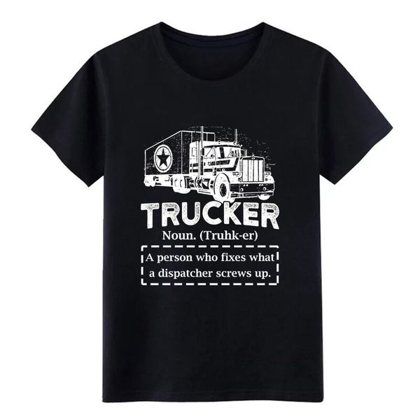 

мужской смешного определение trucker truck driver грузоотправитель тенниска настройка 100% хлопок s-xxxl уникальной графические моды рубашка