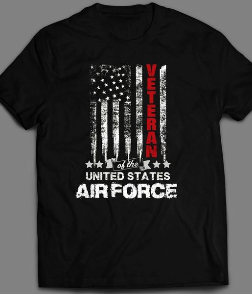 

военная сша ввс ветеран американский флаг 4 июля men t-shirtfull фронте