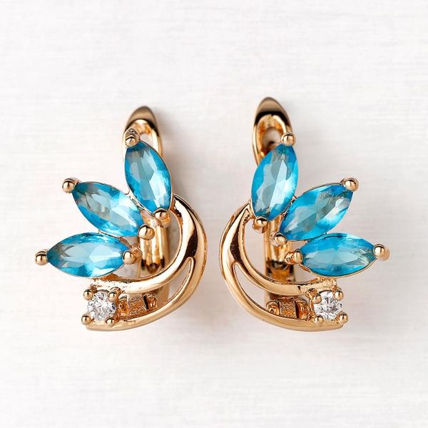 

hanreshe zircon earrings women wedding party exquisite jewelry gift gold palted christmas stud earrings crystals lovers, Golden;silver