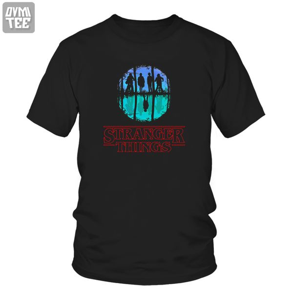 

stranger things short sleeve t shirt men 100% cotton comfortable jersey funny tee