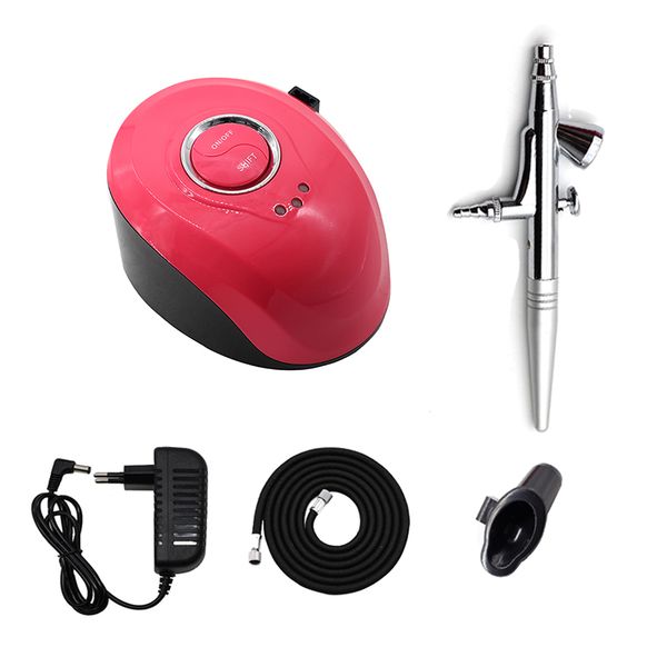 

dual action 0.3mm сопла аэрографа компрессор kit с air brush краскопульт для ногтей макияж аэрограф sandblaster