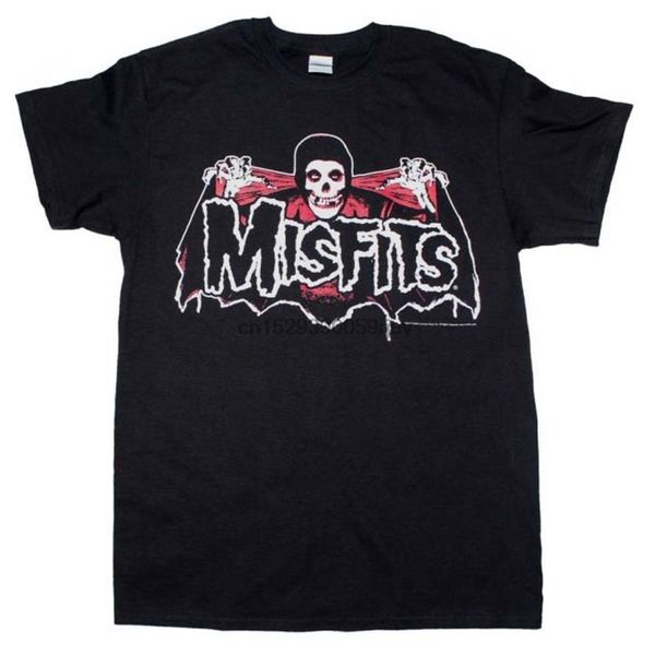 

misfits batfiend красная футболка