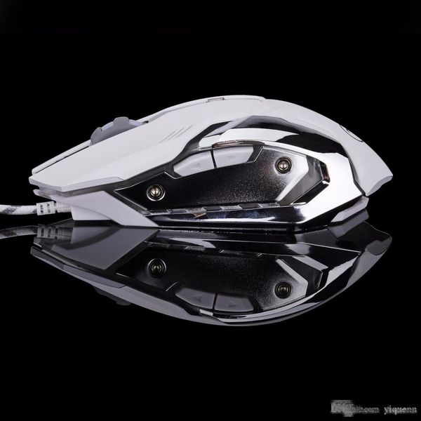 

wired gaming mouse mause adjustable dpi led optical usb mouse and mouse cable professional game player alliance / dota2