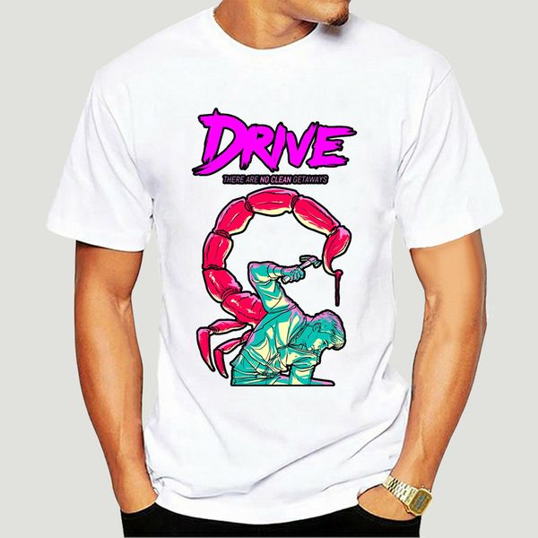 

drive movie poster ryan gosling t shirt black all sizes s 5xl loose black men t shirts homme tees harajuku funny rick-2171a